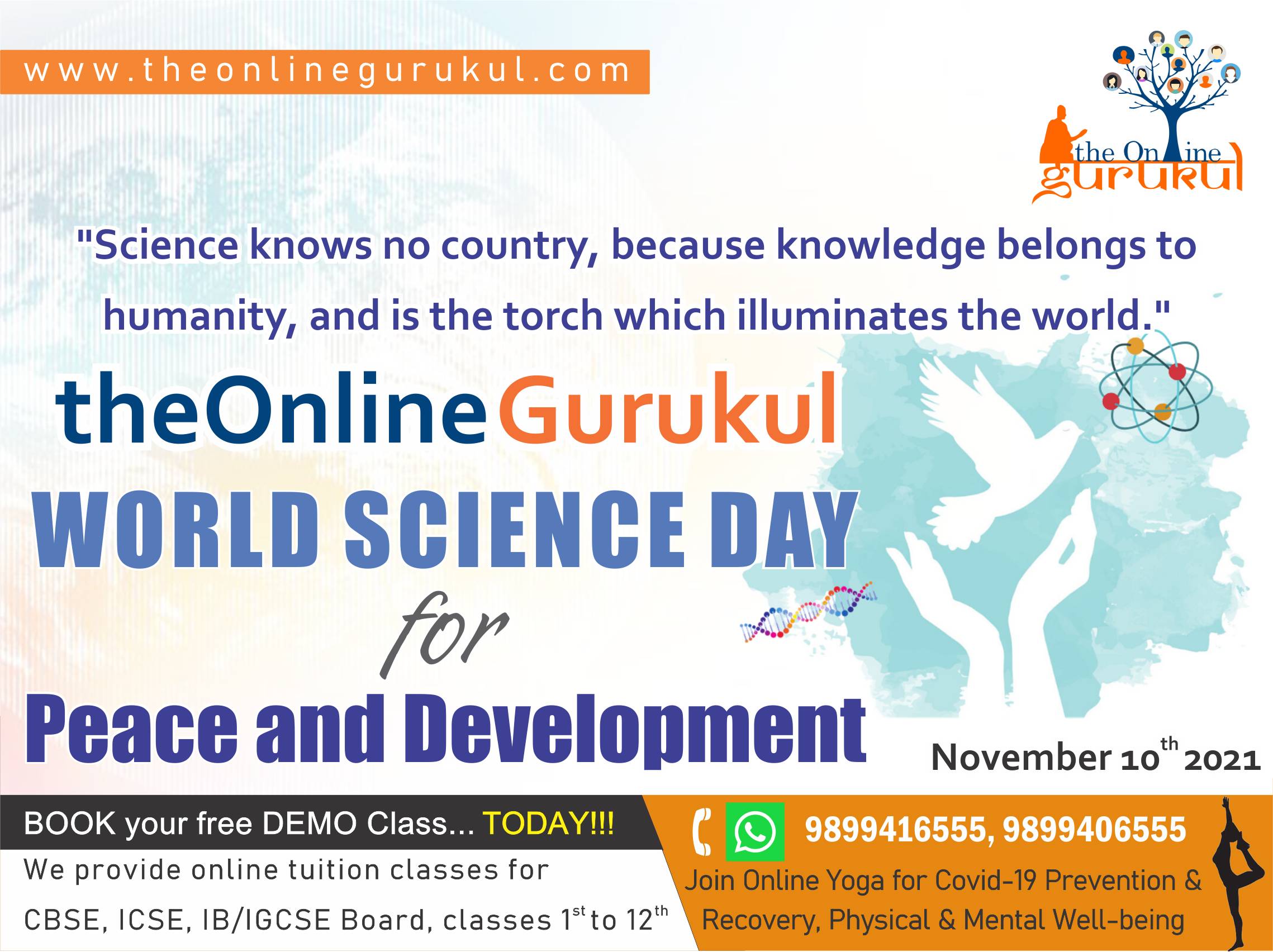 world science day for peace and development