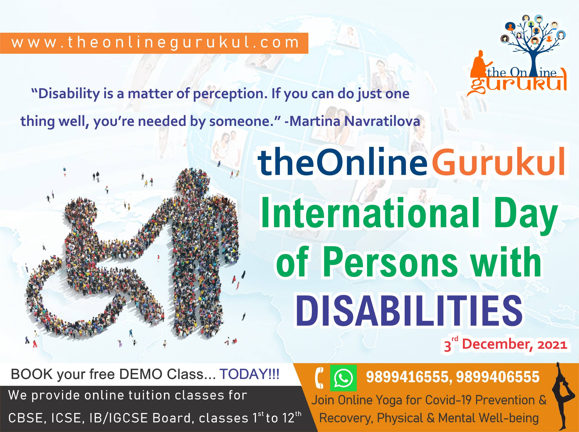 world day of the handicapped