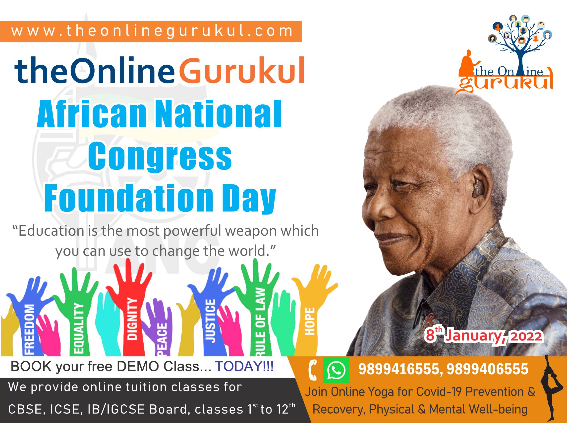 african national congress  foundation day