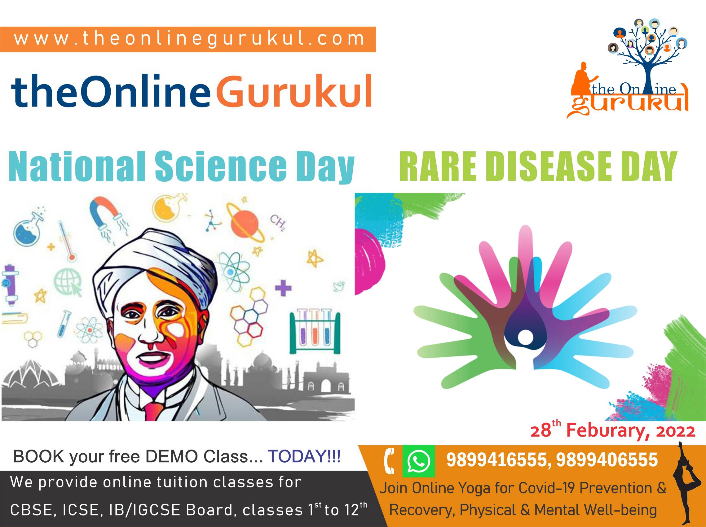 national science day & rare disease day