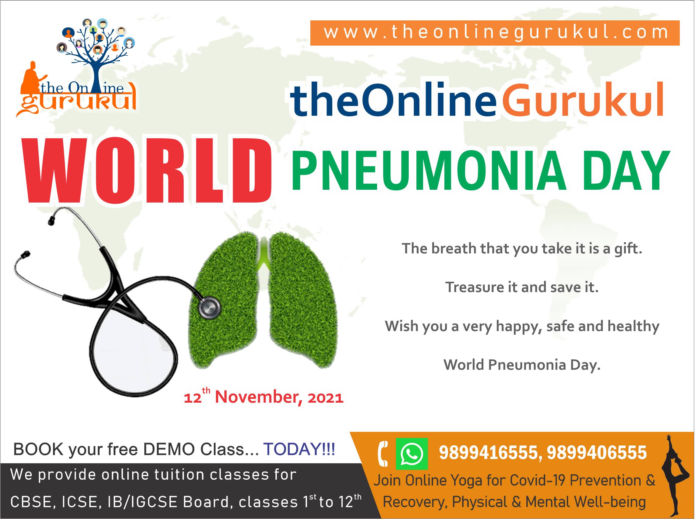 world pneumonia day