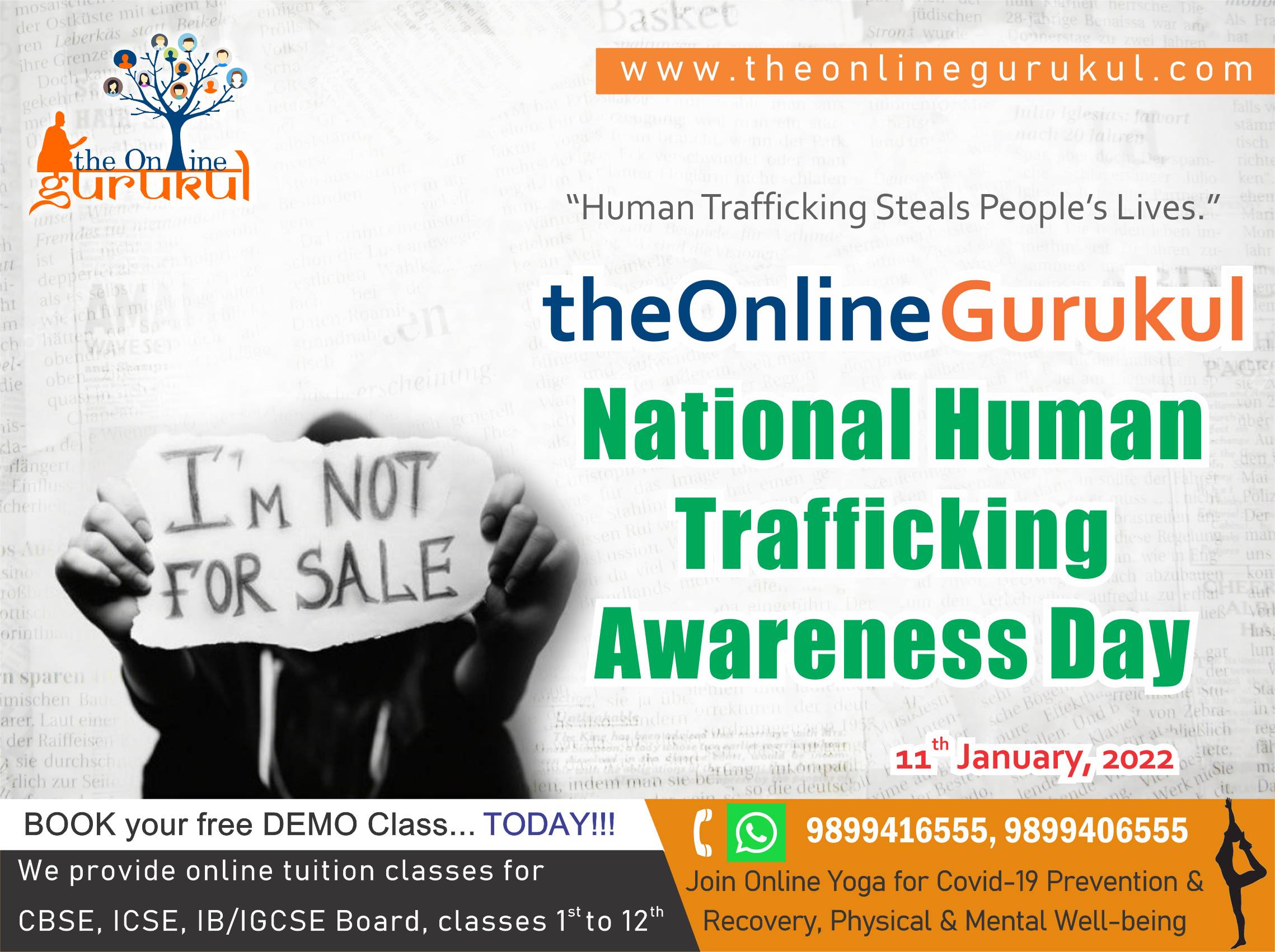 national human trafficking  awareness day